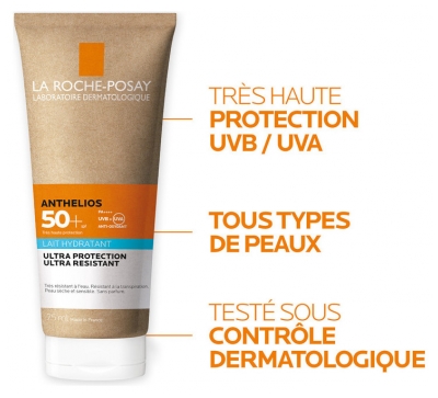 La Roche-Posay Lait Hydratant Spf50+ Corps et Visage Sans Parfum 75 ml