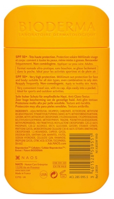Bioderma Photoderm Fluide Solaire Format Pocket Spf50+ Peaux Sensibles