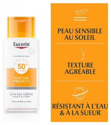 Eucerin Sun Protection Sun Leb Ple Protect Sun Gel-Crème Spf50+ 150 ml