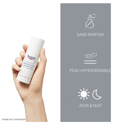 Eucerin Ultrasensible Soin Apaisant Peau Normale à Mixte 50 ml