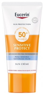 Eucerin Sun Protection Crème Spf50+ Peau Sensible 50 ml