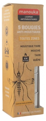 Manouka Bougie Anti Moustiques