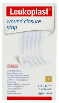 Essity Leukoplast Wound Closure Strip 3 x 75