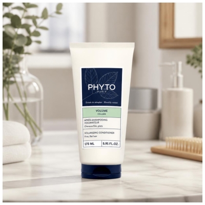 Phyto Volume Après-Shampoing Volumateur Cheveux Fins et Plats 175 ml