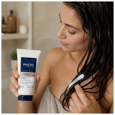 Phyto Réparation Après-Shampoing Réparateur Cheveux Abîmés et Cassants 175 ml