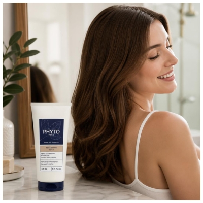 Phyto Réparation Après-Shampoing Réparateur Cheveux Abîmés et Cassants 175 ml