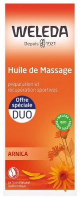 Weleda Huile de Massage à l'Arnica Récupération Sportive 2 x 100 ml