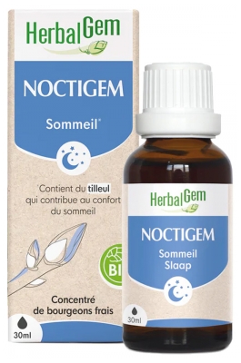 Herbalgem Noctigem Bio Complexe de Gemmothérapie Concentrée 30 ml