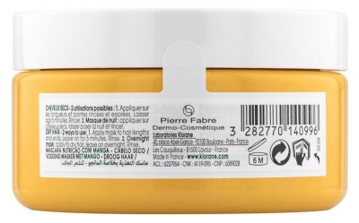 Klorane Masque à la Mangue - Cheveux Secs - Nourrissant 150 ml