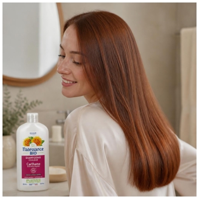 Natessance Shampooing Couleur Carthame Bio 500 ml