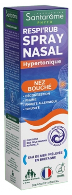 Santarome Spray Nasal Décongestionnant - Pour Les Nez Bouchés - Bio 100 ml