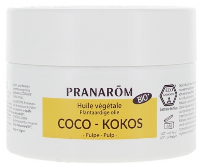 Pranarôm Huile Végétale Coco Corps Visage Cheveux Bio 100 ml