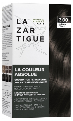 Lazartigue Couleur Absolue - Coloration : 3.00 Châtain Foncé