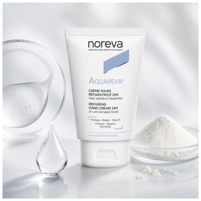 Noreva Aquareva : Peaux Déshydratées Crème Mains 50 ml