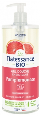 Natessance Gel Douche Vivifiant Pamplemousse