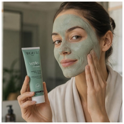 Argiletz Masque à l'Argile Verte Peaux Mixtes à Sèches100 g