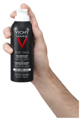 Vichy Homme Sensi-Shave Mousse à Raser Anti-Irritations 200 ml