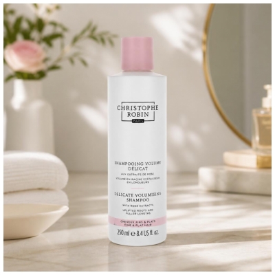 Christophe Robin Shampoing Volume Délicat (Cheveux Fins et Plats) 250 ml