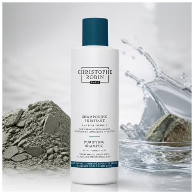 Christophe Robin Shampoing Purifiant (Cuir Chevelu Stressé) 250 ml
