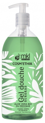 Mkl Green Nature Ethik Shampooing Douche Aloe Vera Bio du Mexique 1 Litre