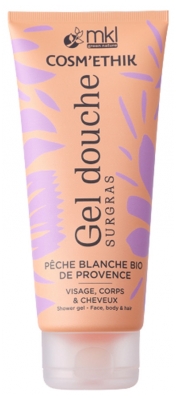 MKL Green Nature Cosm'Ethik Gel Douche Pêche Blanche Bio 200 ml