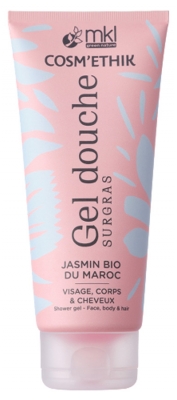 MKL Green Nature Cosm'Ethik Gel Douche Jasmin Bio du Maroc 200 ml