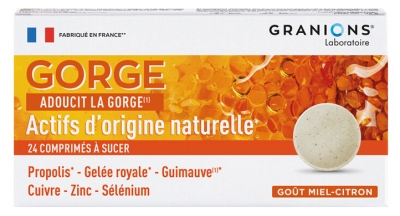Granions Comprimé à Sucer Gorge 24x