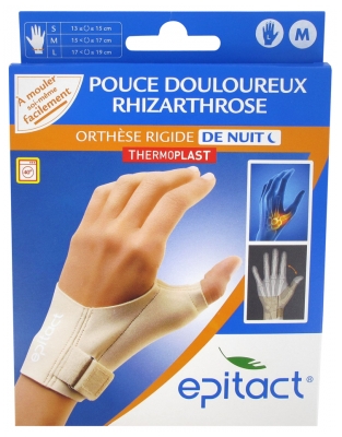 Epitact Orth Pouce Thermo Gauche S - Taille : M