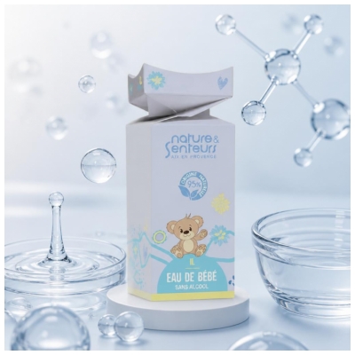 Nature & Senteurs Eau de Bébé Garçon Sans Alcool 50 ml