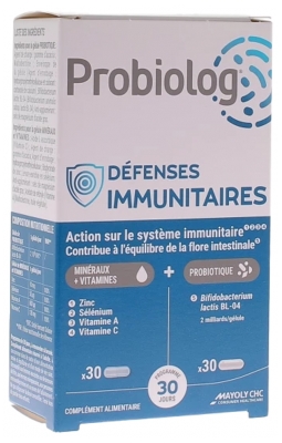 Mayoly Spindler Probiolog - Défenses Immunitaires - 2 x 30 Gélules