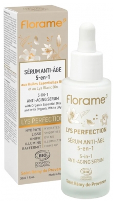 Florame Lys Perfection Sérum Anti-Âge Bio 30 ml