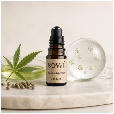 Sowé Le Soin Réparateur Anti-Imperfection CBD & CBG 5 ml