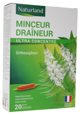 Aqualigne Minceur Détox 30 Ampoules Buvables de 15 ml