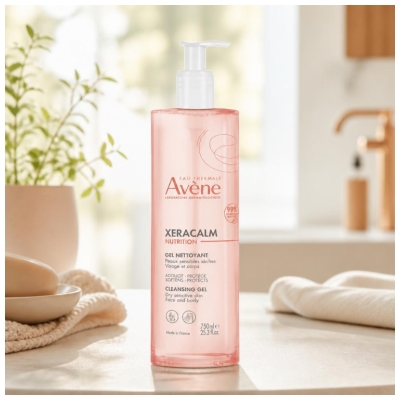 Avène XeraCalm Nutrition Gel Nettoyant Peaux Sensibles Sèches 750 ml