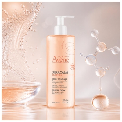 Avène XeraCalm Nutrition Crème de Douche Peaux Sensibles Sèches 500 ml