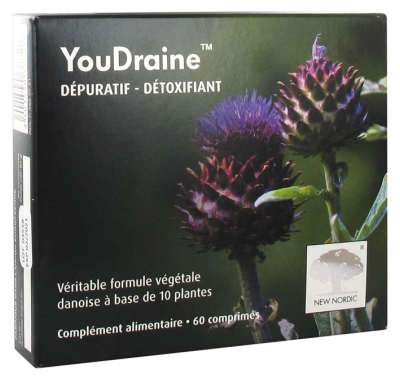 New Nordic Détox Youdraine 60 Cp
