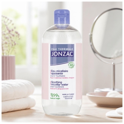 Eau Thermale Jonzac Eau Micellaire Apaisante Peaux Intolérantes Bio 500 ml