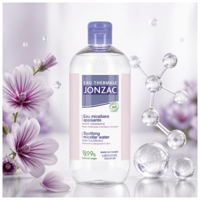 Eau Thermale Jonzac Eau Micellaire Apaisante Peaux Intolérantes Bio 500 ml