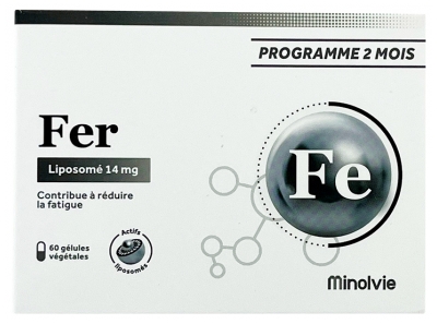 Minolvie Fer Liposomé 60 Gélules