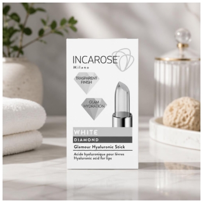 Incarose Extra Pure Hyaluronic White Diamond - Acide Hyaluronique pour Lèvres 4 ml
