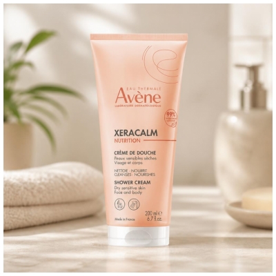Avène XeraCalm Nutrition Crème de Douche Peaux Sensibles Sèches 200 ml