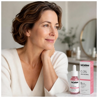 laCabine Monoactives 0,3% Pro-Retinol 2en1 Serum Cream 30 ml