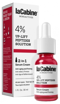 laCabine Monoactives 4% Up-Lift Peptides Solution 2en1 Serum Cream 30 ml