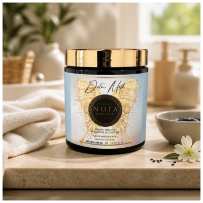 Noia Haircare Detox Masque Huile de Nigelle & Boue 500 ml