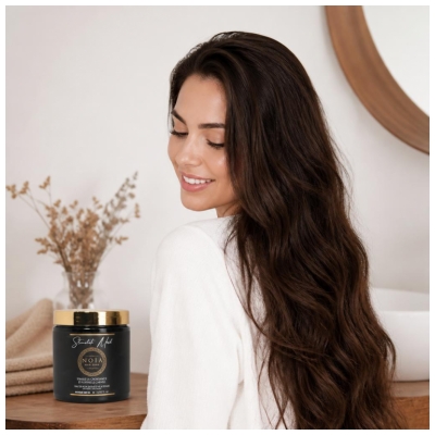 Noia Haircare Stimulate Masque Huile de Ricin Extrait d Ail & Sésame 500 ml