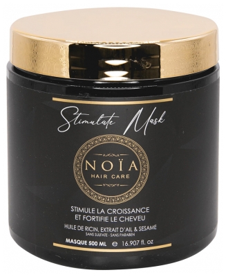 Noia Haircare Stimulate Masque Huile de Ricin Extrait d Ail & Sésame 500 ml