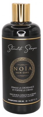 Noia Haircare Stimulate Shampoing Huile de Ricin Extrait d Ail & Sésame 500 ml