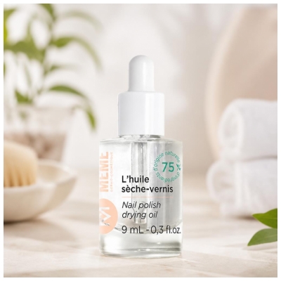 MÊME Huile Sèche-Vernis Tous Types d'Ongles 9 ml