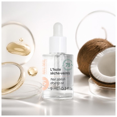 MÊME Huile Sèche-Vernis Tous Types d'Ongles 9 ml