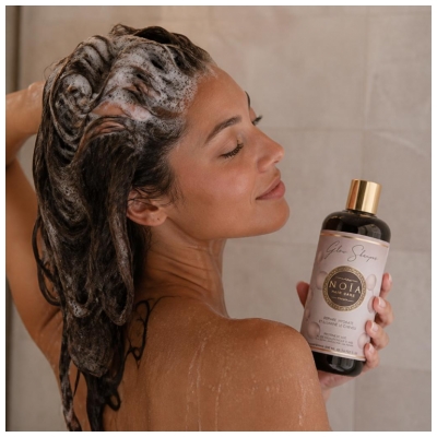 Noia Haircare Glow Shampoing Protéine de Soie Acide Hyaluronique & Miel 500 ml
